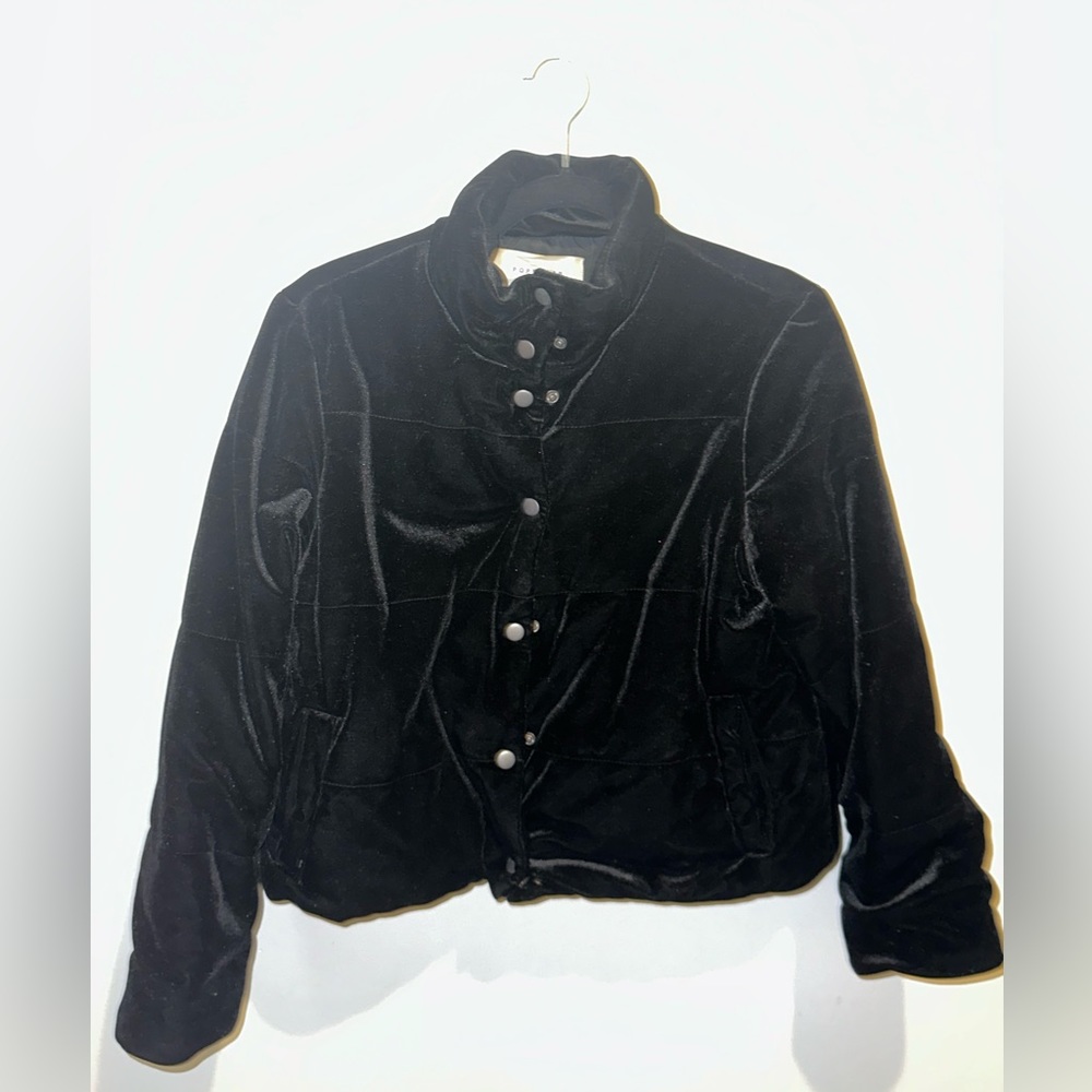 Popsugar velvet bomber- gently worn